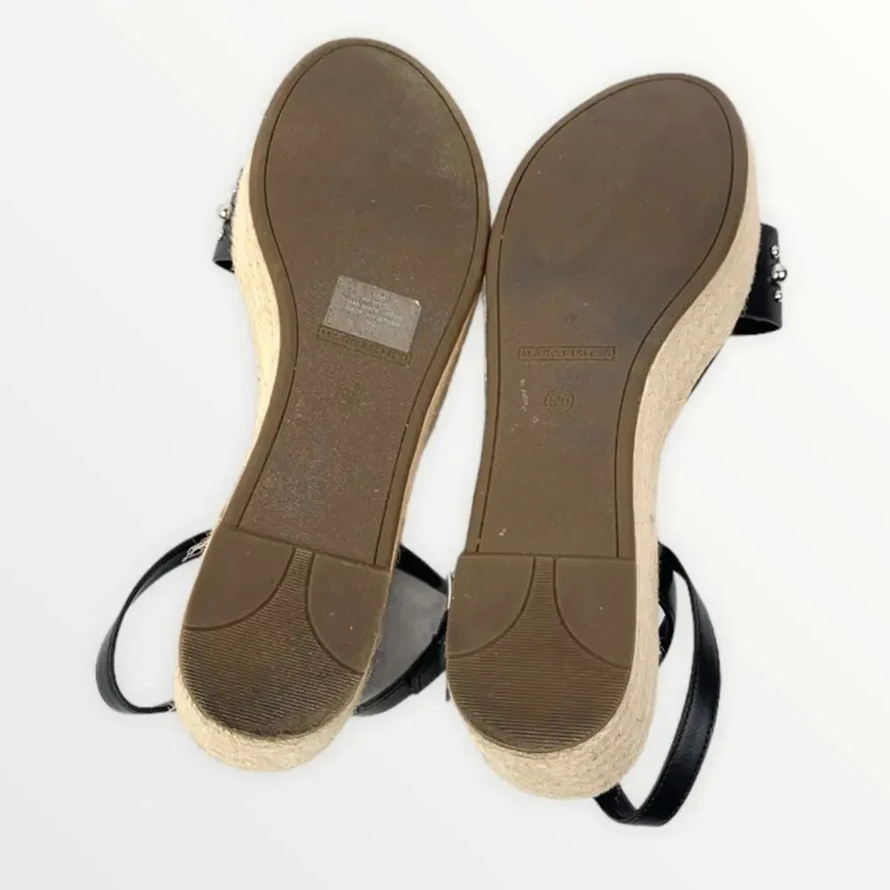 Marc Fisher Joyce Espadrille Platform Sandal Size 10